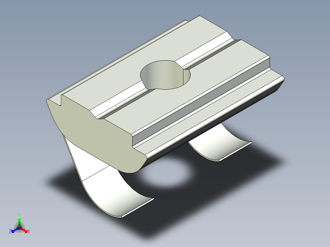 型材-BR 10 SLOT M5 SPRING BLOCK KJN529298