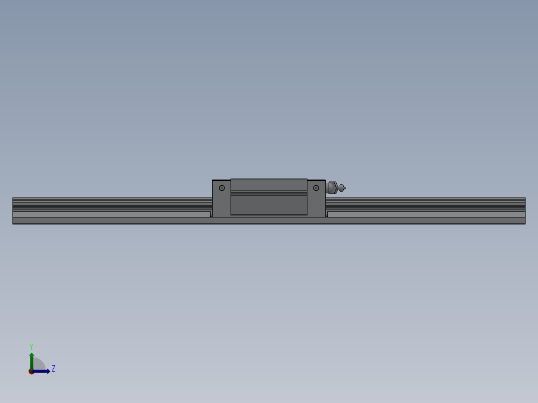 滑块HGW20CC左视图