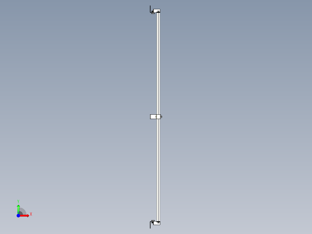基恩士SL-JB119_side-mount_kc图纸模型前视图