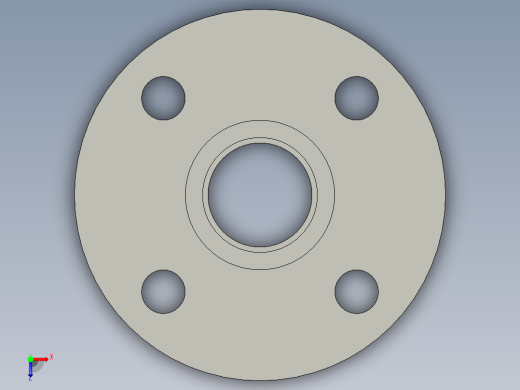 船舶管路系统SeaCor_Flange Vanstone_SOC_37J154010_1in俯视缩略图