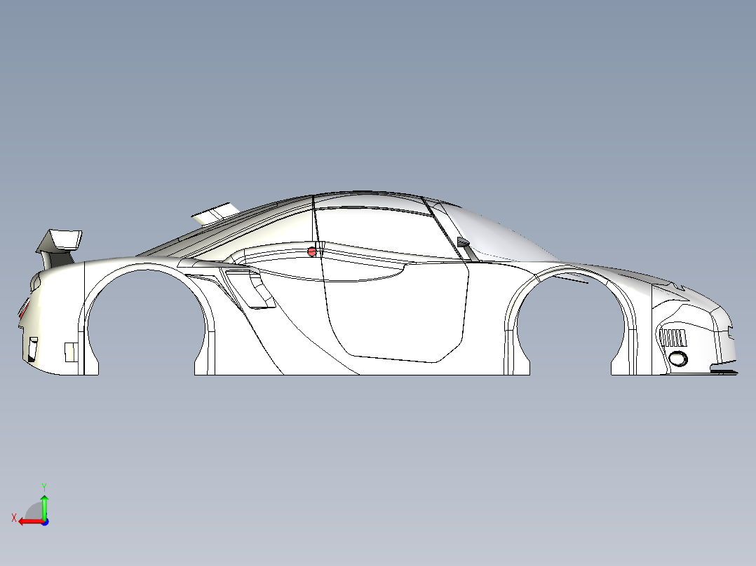 汽车车身 (36)后视图