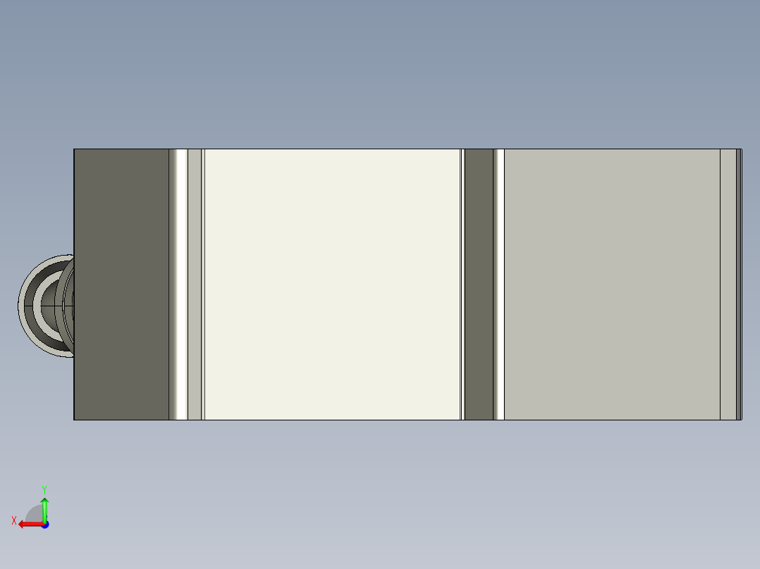 基恩士LK-G150_152_155_157_kc图纸模型后视图