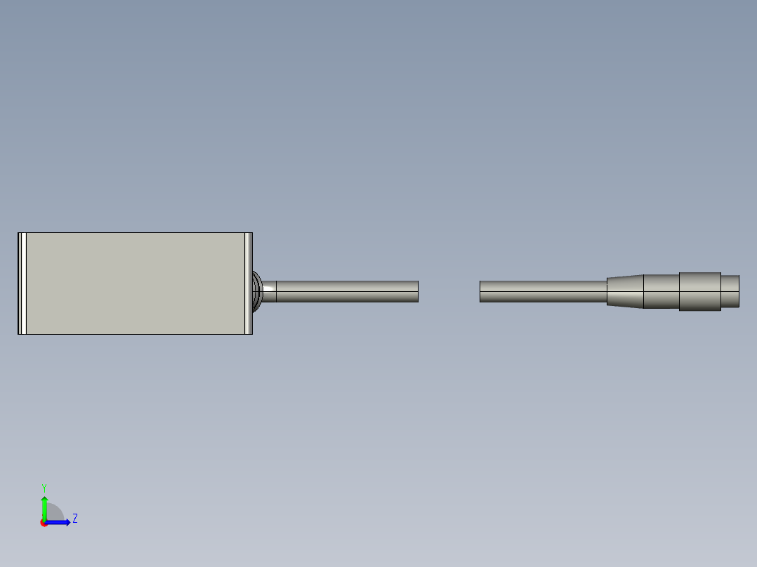 基恩士LK-G150_152_155_157_kc图纸模型左视图