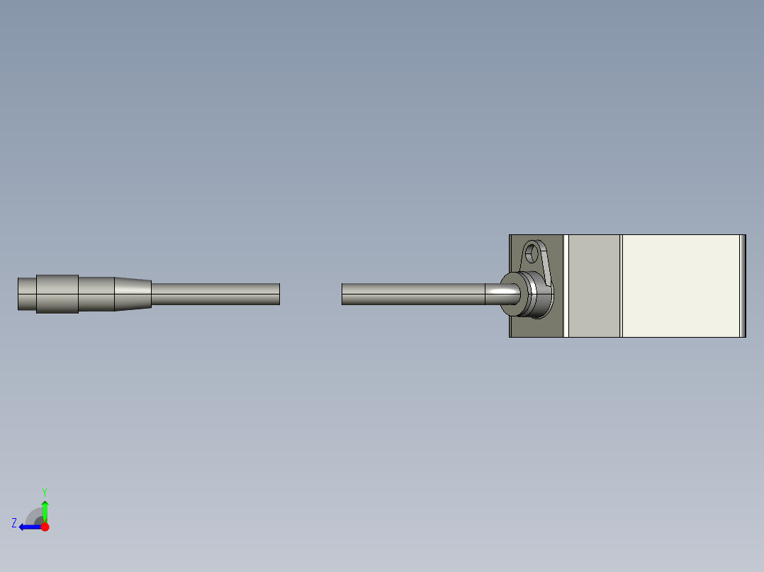 基恩士LK-G150_152_155_157_kc图纸模型右视图