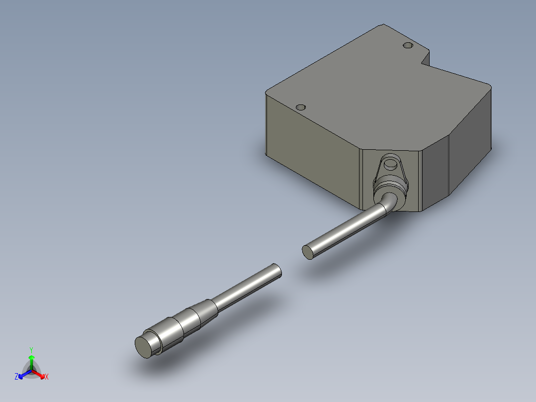 基恩士LK-G150_152_155_157_kc图纸模型正等轴测图