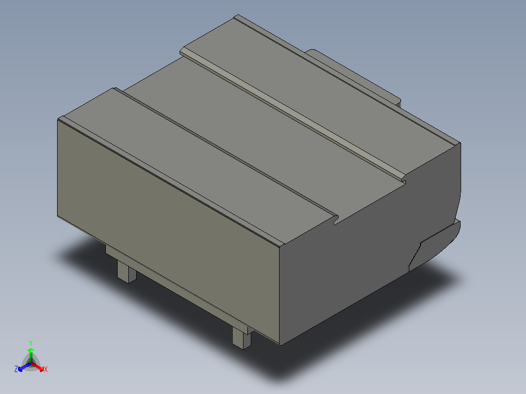 基恩士KV-HTC_kc图纸模型正等轴测图