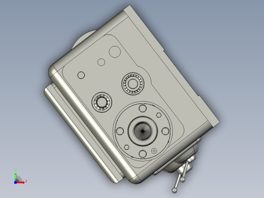 立式数控车床主传动系统结构设计-【三维SW】【12张CAD图纸说明书】前视缩略图