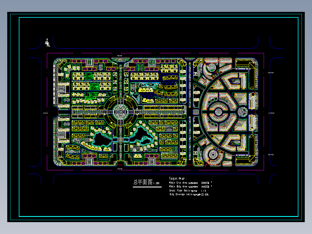 住宅小区规划图2