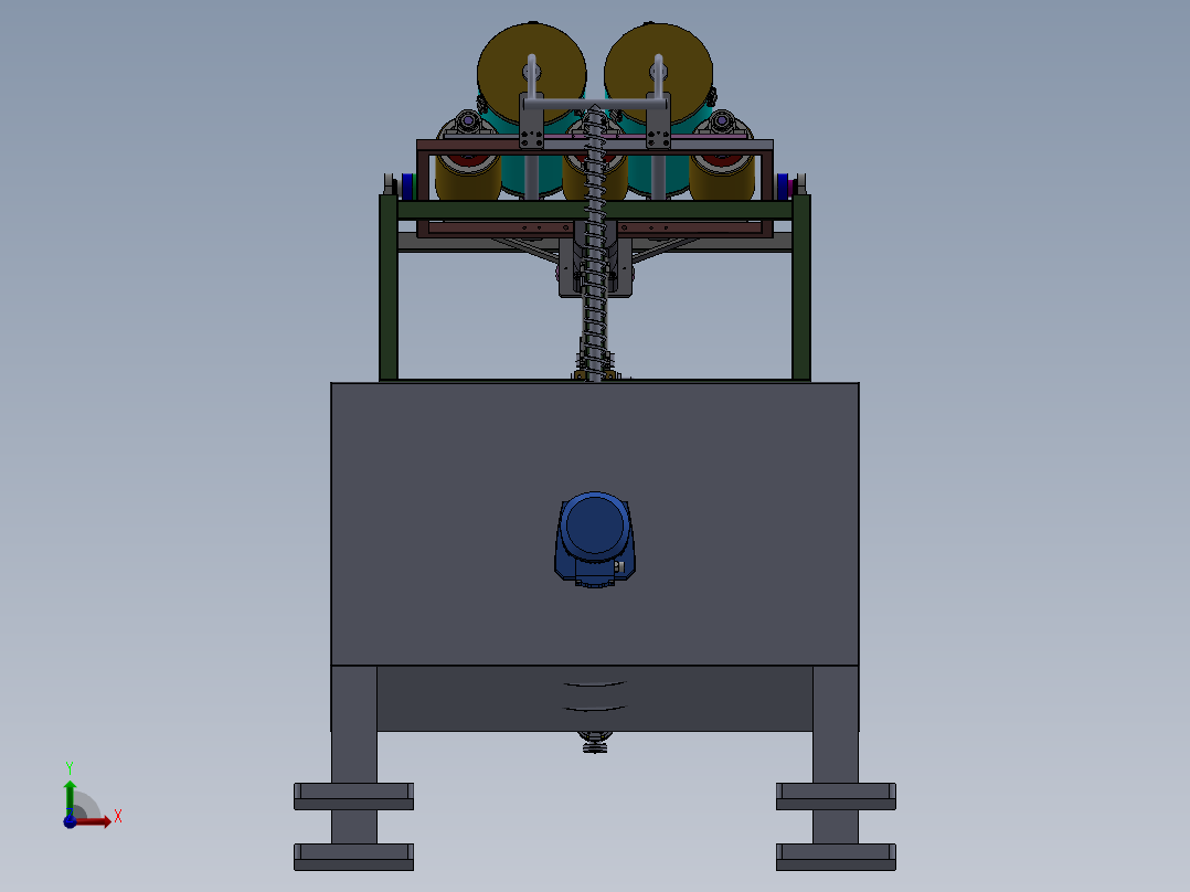 沥青拌合设备sw19前视图