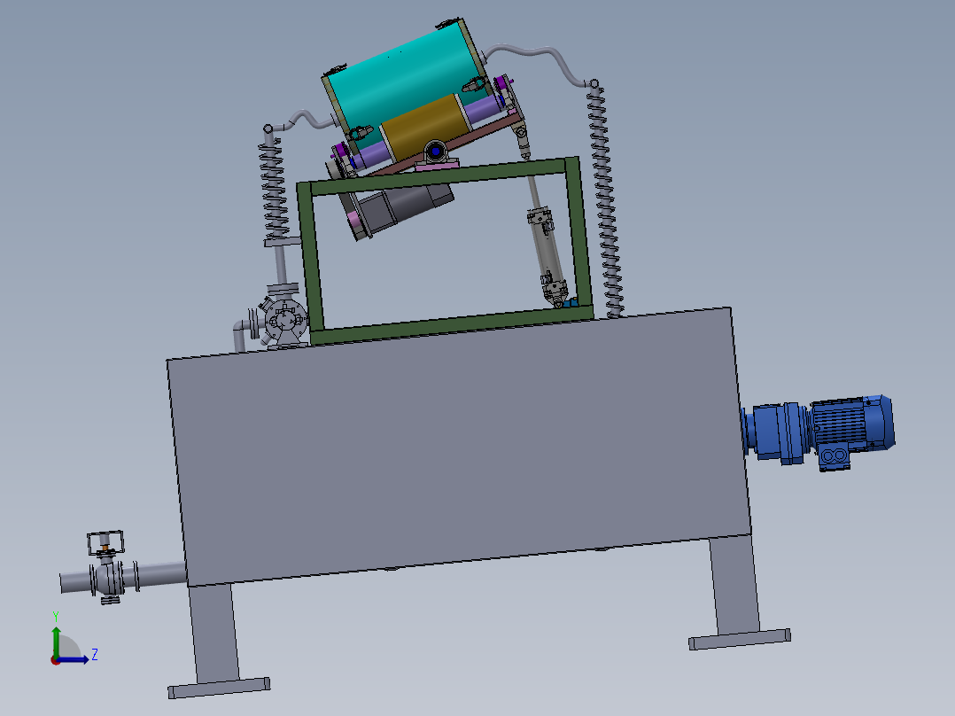 沥青拌合设备sw19左视图