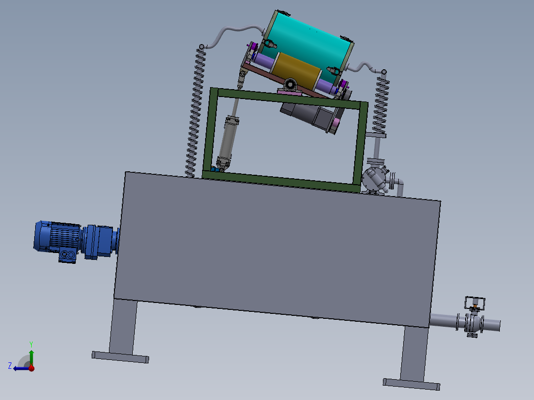 沥青拌合设备sw19右视图