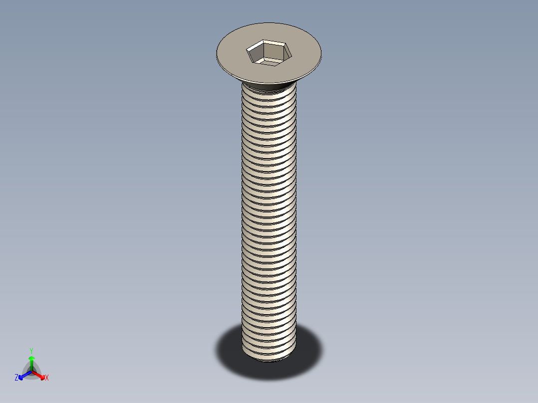 Screw_ISO_10642_M12x80_A2.STEP主视图