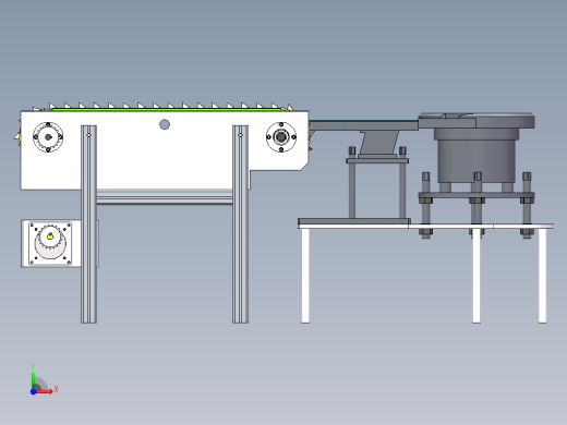 蚕茧定向排序装置sw2022前视缩略图