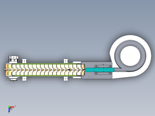 蚕茧定向排序装置sw2022俯视缩略图