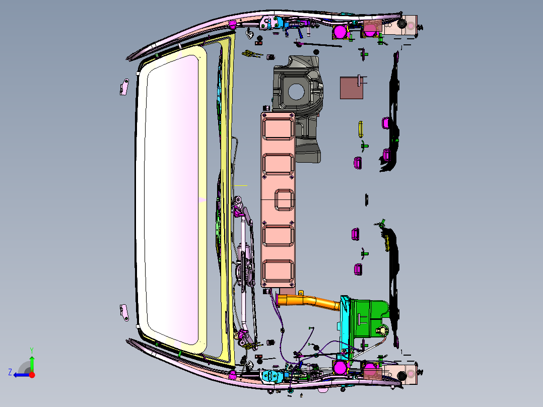 丰田 Hilux - 底盘右视图