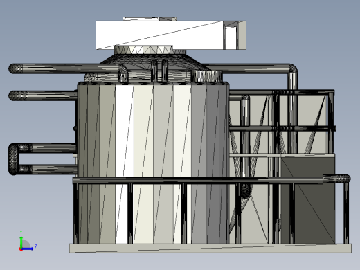 B2003924-水冷却器装置左视缩略图