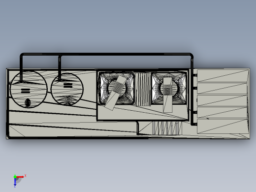 B2003924-水冷却器装置俯视缩略图