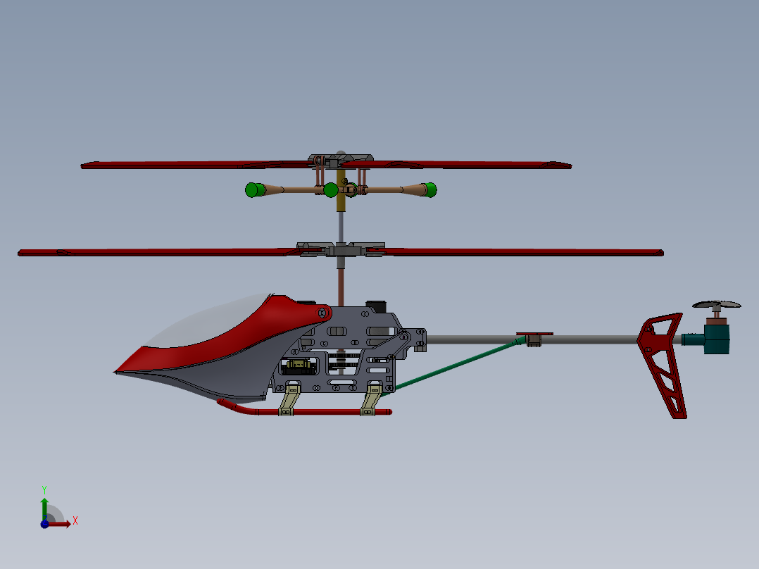 直升机(14)前视图