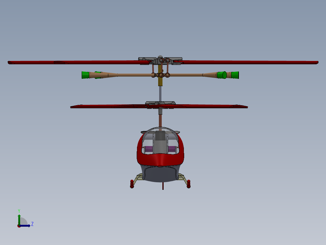 直升机(14)左视图