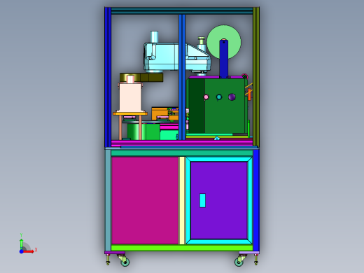 屏幕贴膜的全自动贴合机前视缩略图