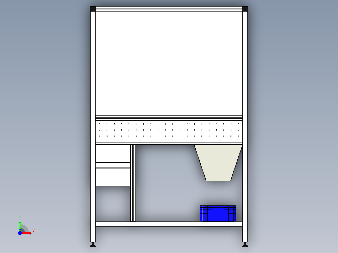 B2004645-过程X的工作站前视图
