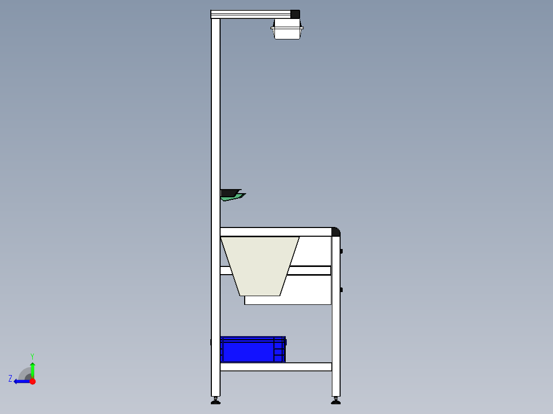 B2004645-过程X的工作站右视图