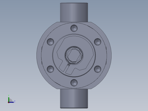 焊接式液压缸80x40x756 mm左视缩略图