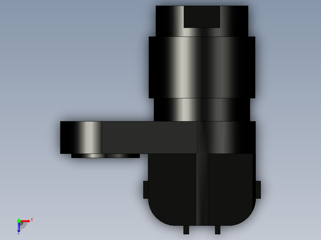 本田J系列凸轮传感器37840PGEA11俯视图