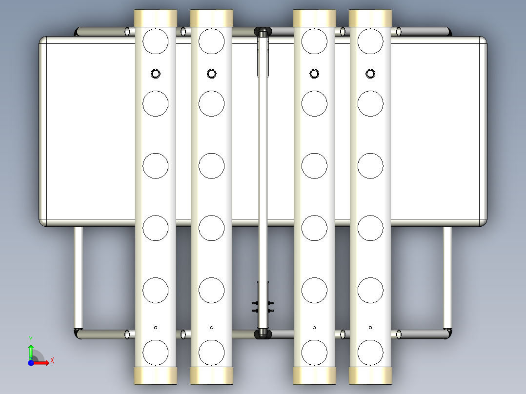 A2004440-便携式水培系统前视图