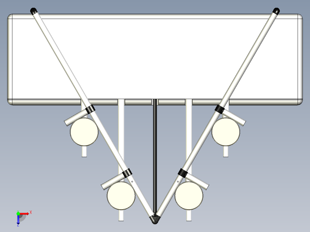 A2004440-便携式水培系统俯视图