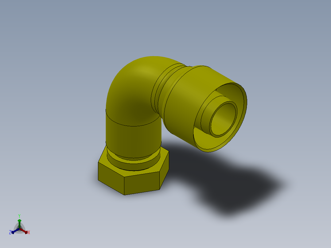 HANSA-FLEX - 软管套圈正等轴测图