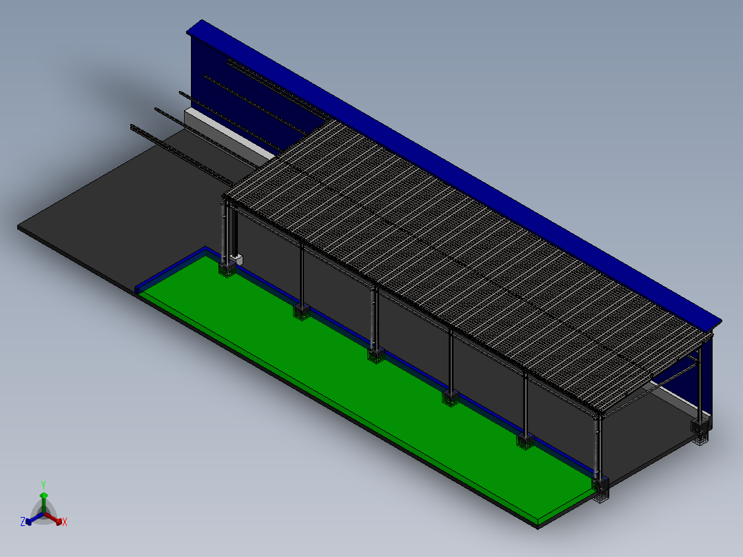 房子、建筑(162)正等轴测图
