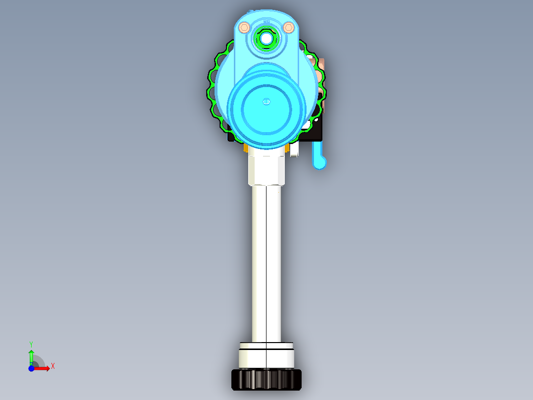 huben 座子前视图