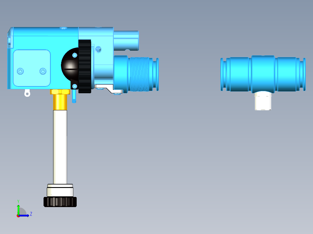 huben 座子左视图