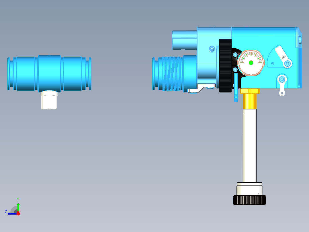 huben 座子右视图