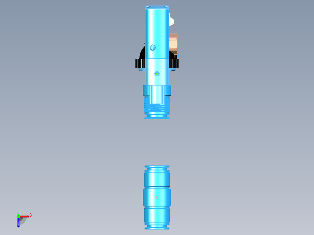 huben 座子俯视图