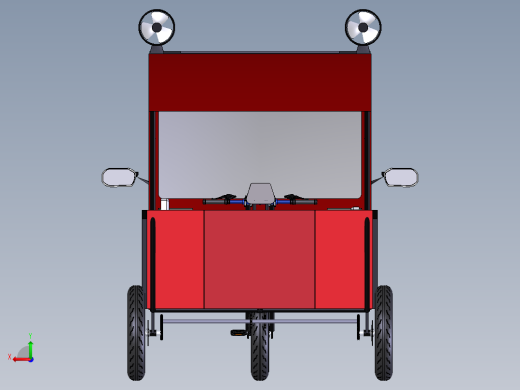 太阳能三轮车后视缩略图