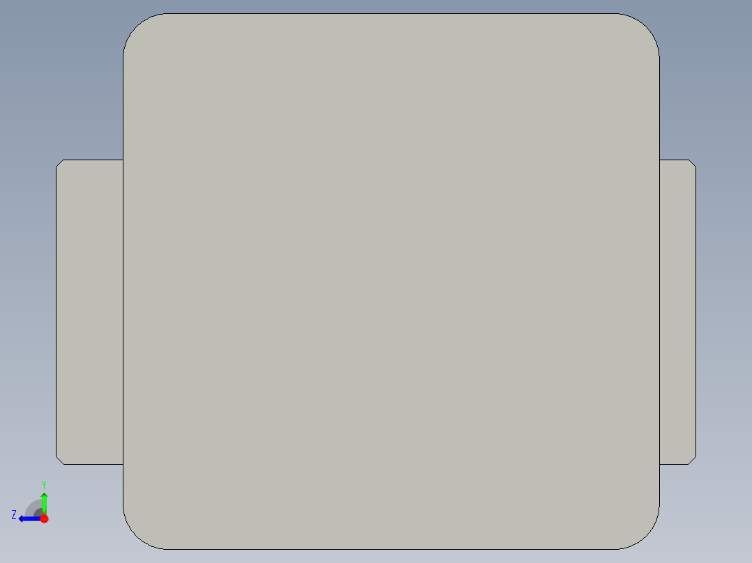X轴双向滑台-LXYC-BOSS右视图