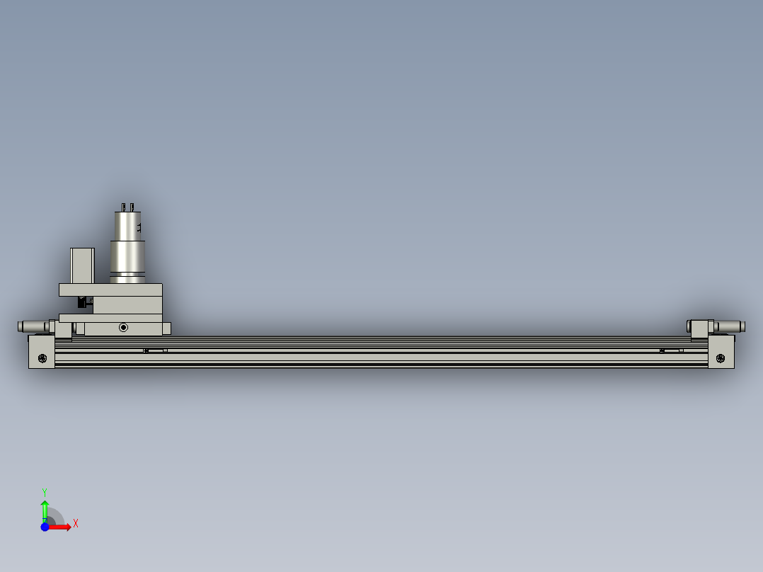 物料转移模组前视图