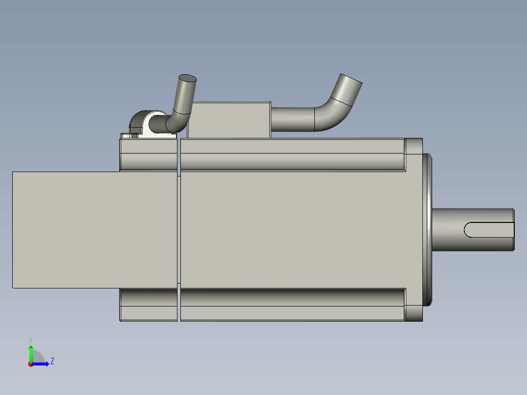 C-08-001-00SGM7J-04AFC6E电机左视图