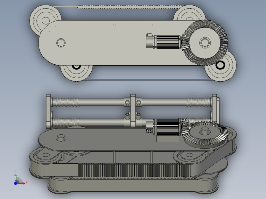 天然气管道检验车前视缩略图
