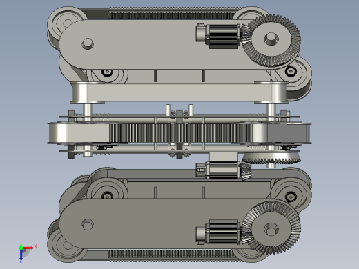 天然气管道检验车俯视缩略图