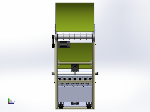 竹笋剥皮机左视缩略图