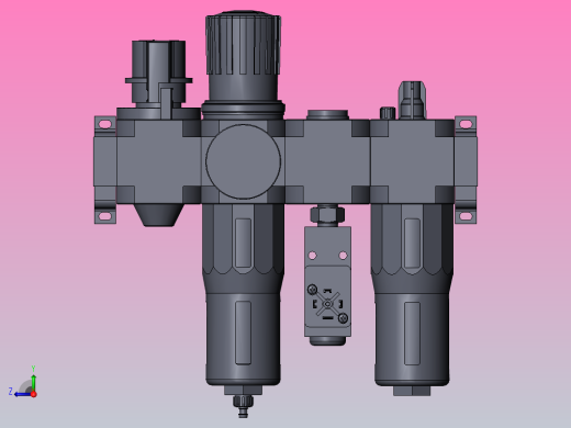 FESTO费斯托气源处理器185819 FRC-1_4-D-MIDI-KC-1右视缩略图
