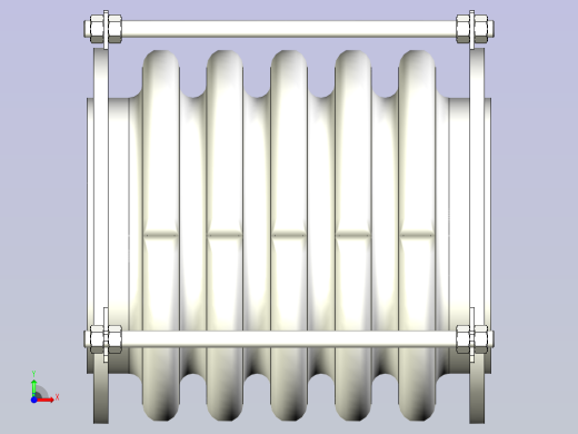 GB╱T 12522-2009[A型膨胀节IA250N1-5]前视缩略图