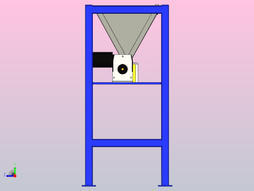 自制谷物磨粉机homebrew-grain-mill-1836-模型格式为 stp inventor右视缩略图