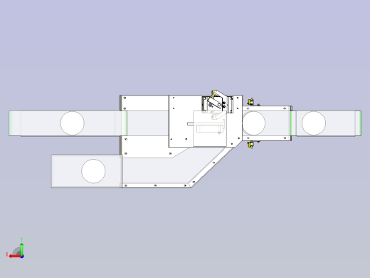 一款不合格品排出机构3D数模后视缩略图