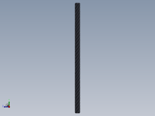 M10x200mm 螺纹杆 12右视缩略图