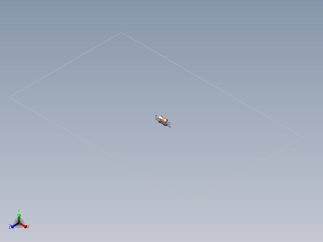 Axial0_5电阻电子电容正等轴测图