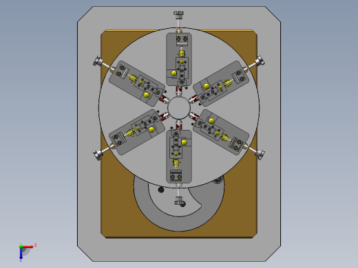 汽车零部件定位工装sw18